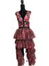 Bebe Floral Multi Color Cocktail Dress Size XL - photo 1