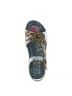 Spring Step 100% Leather Floral Blue Green Sandals Size 7 - photo 4