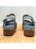 Spring Step 100% Leather Floral Blue Green Sandals Size 7 - photo 10