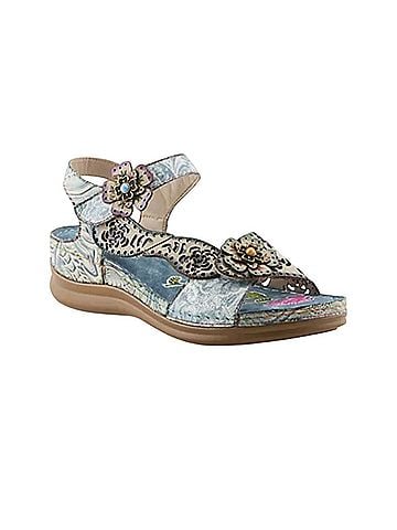 Spring Step Script Sandals (view 1)