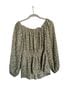 Mine Floral Green Blouse Size M - photo 2
