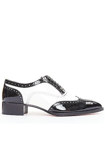 Christian Louboutin Christian Louboutin Patent Point Toe Brogue (view 2)