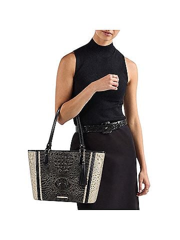 Brahmin Medium Asher Leather Tote (view 2)