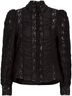 LoveShackFancy 100% Silk Black Blouse Size XL - photo 1