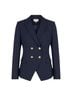 Ann Taylor LOFT Solid Blue Blazer Size 2 - photo 1