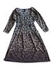 Soma Ombre Floral Brown Ivory Tan Casual Dress Size S - photo 2
