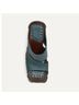 Ugg 100% Leather Blue Brown Mule/Clog Size 10 - photo 5