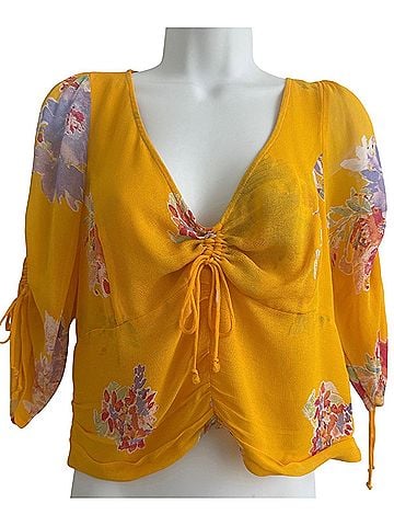 Free People Short Sleeve Blouse (view 1)