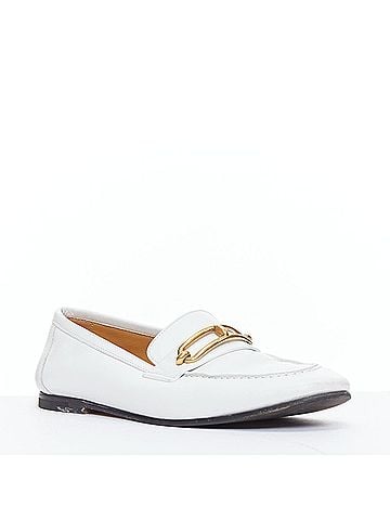 Hermès Hermes Leather Roulis Buckle Loafers (view 2)