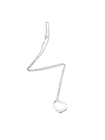 Tiffany & Co. Tiffany &amp; Co. Elsa Peretti Sterling Silver Open Heart 22mm Necklace (view 1)