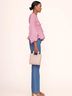 STAUD 100% Leather Pink Tote One size - photo 3