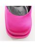 Versace 100% Satin Pink Versace Runway Aevitas Double Platform Heels Size EU 40 - photo 10
