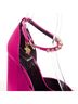 Versace 100% Satin Pink Versace Runway Aevitas Double Platform Heels Size EU 40 - photo 7