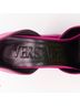 Versace 100% Satin Pink Versace Runway Aevitas Double Platform Heels Size EU 40 - photo 9
