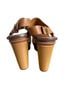 Tory Burch 100% Leather Solid Brown Wedges Size 9 1/2 - photo 2