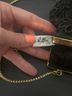 La Regale Floral Black Gold Leather Clutch One size - photo 4