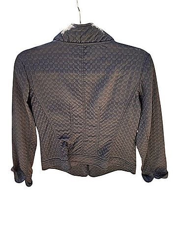 Lafayette 148 New York Ruffle Front Blazer Jacket (view 2)