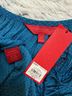 Jennifer Lopez 100% Polyester Solid Teal Sleeveless Blouse Size XXL - photo 6