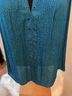 Jennifer Lopez 100% Polyester Solid Teal Sleeveless Blouse Size XXL - photo 10