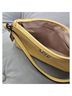 Coach 100% Calf Leather Solid Yellow Leather Belt One size - photo 7