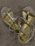 Nina 100% Patent Leather Multi Color Sandals Size 7 - photo 3