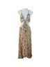 Maje 100% Polyester 100% Viscose Floral Multi Color Cocktail Dress Size 8 - photo 1