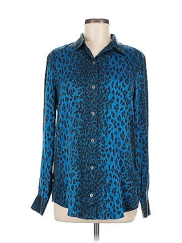 Equipment Equipment Long Sleeve Silk Top (view 1)