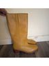FRYE 100% Leather Yellow Heels Size 10 - photo 5