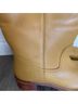 FRYE 100% Leather Yellow Heels Size 10 - photo 16