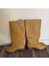 FRYE 100% Leather Yellow Heels Size 10 - photo 11