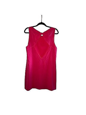 Alice + Olivia Silk Open Back Bow Dress Casual Dress (view 2)