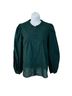 Cupio 100% Cotton Green Blouse Size L - photo 1