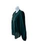 Cupio 100% Cotton Green Blouse Size L - photo 4