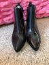 Tahari 100% Patent Leather Black Ankle Boots Size 10 - photo 5