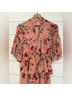 Cinq à Sept 100% Polyester Floral Pink Casual Dress Size 8 - photo 8