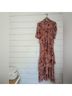 Cinq à Sept 100% Polyester Floral Pink Casual Dress Size 8 - photo 9