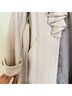 Rebecca Taylor 40% Wool 60% Viscose 100% Acetate Burgundy Tan Coat Size 6 - photo 6