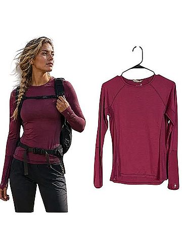 Smartwool Classic Thermal Merino Base Layer Crew Long Sleeve T-Shirt (view 1)