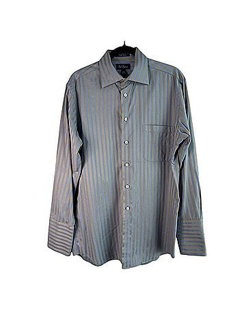 Paul Fredrick Imperial 100's Long Sleeve Button-Down Shirt (view 1)