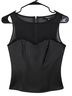 Bebe 100% Silk 5% Spandex 2% Polyester Black Tank Top Size S - photo 2