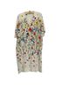 Escada Floral White Red Casual Dress Size L - photo 2