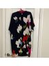 Escada Floral Blue Red Casual Dress Size L - photo 5