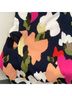 Escada Floral Blue Red Casual Dress Size L - photo 9
