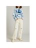 Isabel Marant 100% Cotton Tie-dye Blue Pullover Hoodie Size L - photo 8