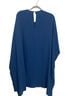 St. John 100% Silk Blue Cocktail Dress Size M - photo 2