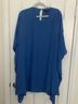 St. John 100% Silk Blue Cocktail Dress Size M - photo 4