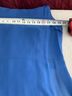 St. John 100% Silk Blue Cocktail Dress Size M - photo 7