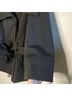 Sandro Black Trenchcoat Size L - photo 6