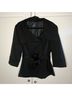Sandro Black Trenchcoat Size L - photo 5