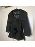 Sandro Black Trenchcoat Size L - photo 11
